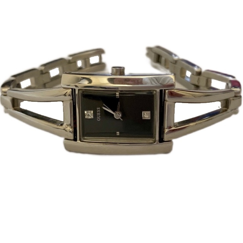 Guess Women’s Black Dial Diamond Watch